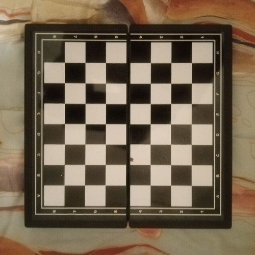Magnetic Mini Chess Backgammon Checkers 20x20cm new
