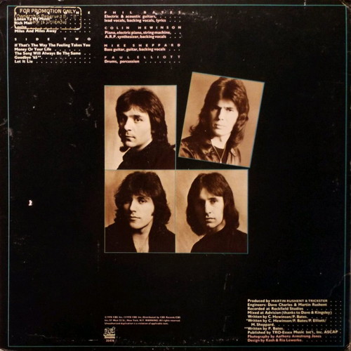Trickster vinyl used, rock, promo edition