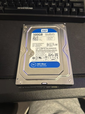 500GB HDD SATA WD Blue like new