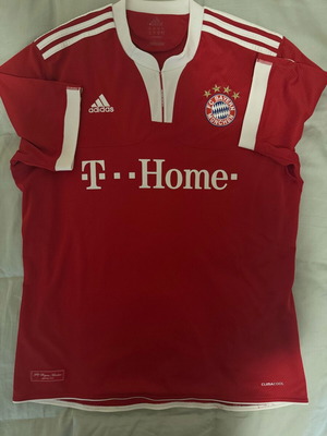 Bayern Munich 2009/10 Home Football Jersey Adidas used XL
