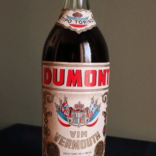 Φιάλη βερμούτ Dumont Tipo Torino 1966 vintage σφραγισμένη σαν καινούργιο
