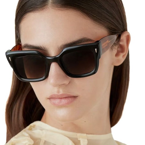 Gigi Studios Cira 6633-1 women's sunglasses like new, black and brown