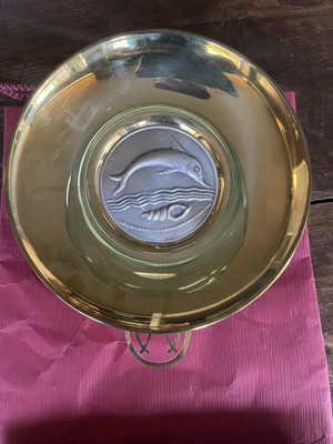 Ilias Lalaounis Original Silver Plate 20cm Like New