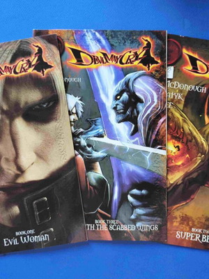 Devil May Cry 1-3 comic set like new, volume 1, 2004