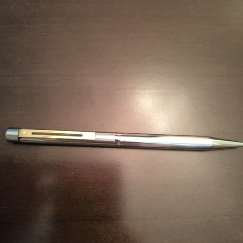 Sheaffer TARGA vintage pen like new, brushed stainless steel