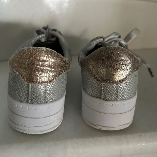 S. Oliver women's silver sneakers size 36