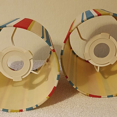 IKEA lamp shades set of 2 colorful new