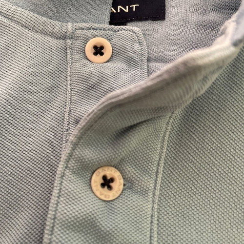 Gant polo shirt 3XL used, turquoise