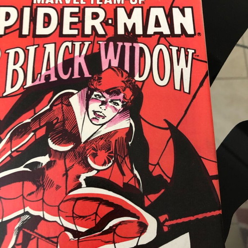 Marvel Team-Up Spider-Man and Black Widow 140 used comic