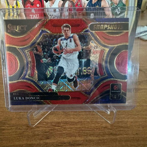 Luka Doncic 2025-26 Panini Select Euroleague Snapshots numbered 20