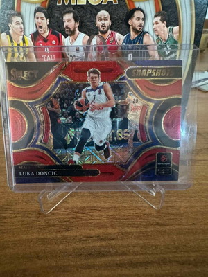 Luka Doncic 2025-26 Panini Select Euroleague Snapshots numbered 20