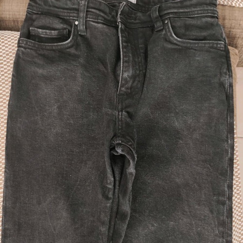 Men's black jean pants Mango used Jan series
