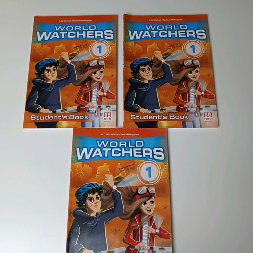 World Watchers 1 set of 4 books like new, English