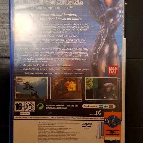 Ghost In The Shell Stand Alone Complex PlayStation 2 used