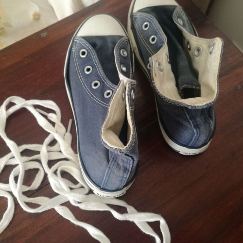 Converse All Star sneakers used, size 31 1/2, blue
