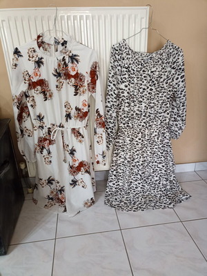 Sisters Point women's dresses, floral and leopard print, sizes S-M