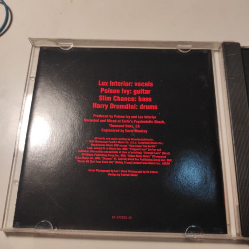 The Cramps Flamejob CD like new, rock