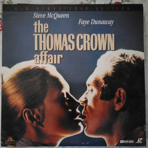 The Thomas Crown Affair LaserDisc like new, thriller