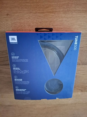 JBL Harman Tune 500 ακουστικά με καλώδιο, ελάχιστα χρησιμοποιημένα, γαλάζια