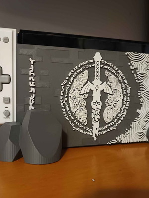 Zelda Nintendo Switch dock cover like new