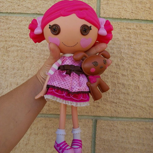 Lalaloopsy Toffee Cocoa Cuddles κούκλα 33εκ. με σοκολατένιο σκυλάκι