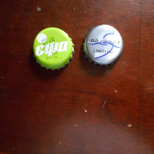 Soda bottle caps used, pack of 13 pieces