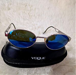 Florence Vogue VO 3203 S, Vintage 90s Steampunk Oval Sunglasses.
