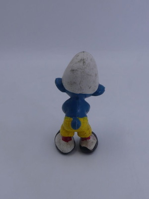 Smurfs 20055 Golfer φιγούρα PVC μεταχειρισμένη, vintage 80's, χωρίς μπαστούνι γκολφ