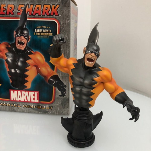 Tiger Shark Bowen Bust new, limited edition, Marvel Comics Avengers