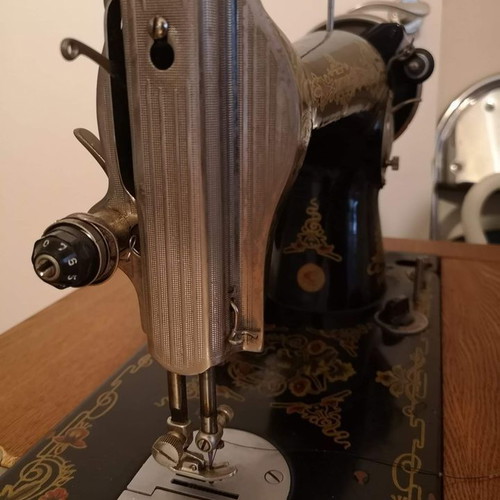 Mercedes antique sewing machine used, made in Germany