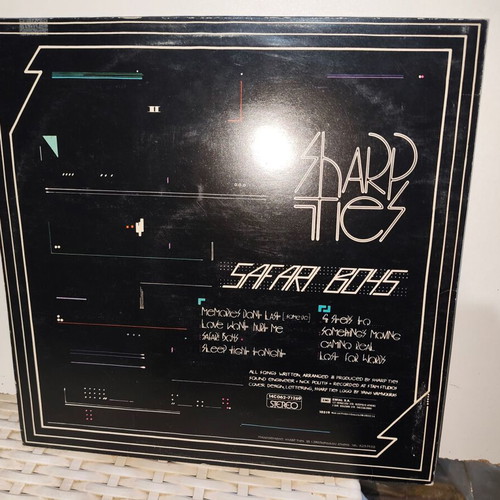 Sharp Ties Safari Boys vinyl record, electronic