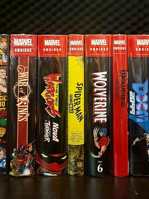 DC Marvel IDW Omnibuses new, hardcover comics collection