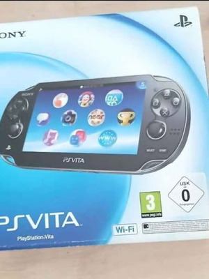 PS Vita OLED κονσόλα με κουτί και κάρτα μνήμης