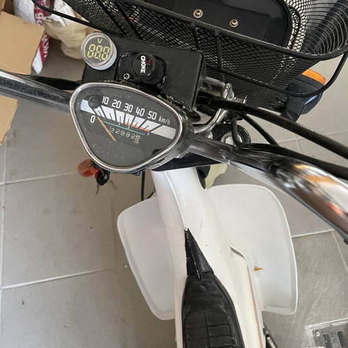 Honda Chaly 1982 used, 50 cc white moped