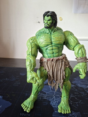 Marvel Select Barbarian Hulk φιγούρα μεταχειρισμένη, PVC 25 εκ.