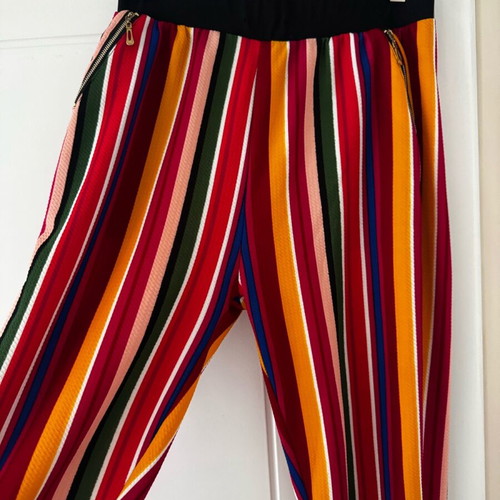 Colorful pants like new, size S