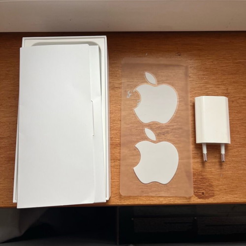 Apple iPhone 6s silver used with box and accessories