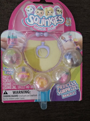 Squinkies Princess Surprise Bracelet new