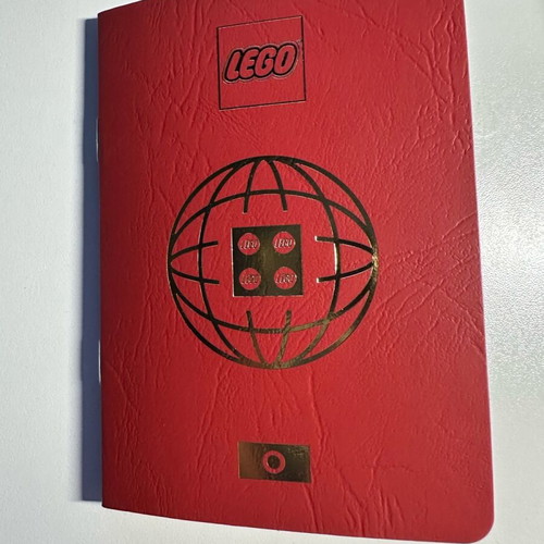 Lego official passport like new, 2024 London Leicester Square