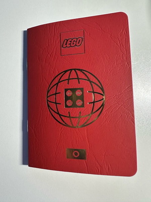 Lego official passport like new, 2024 London Leicester Square