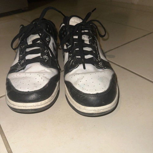 Nike Dunk sneakers used, size 44.5, black