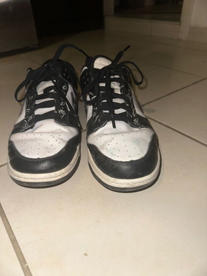 Nike Dunk sneakers used, size 44.5, black