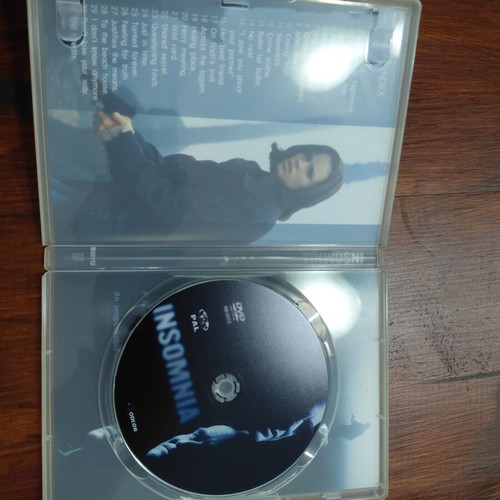 Insomnia DVD like new psychological thriller with Al Pacino and Robin Williams