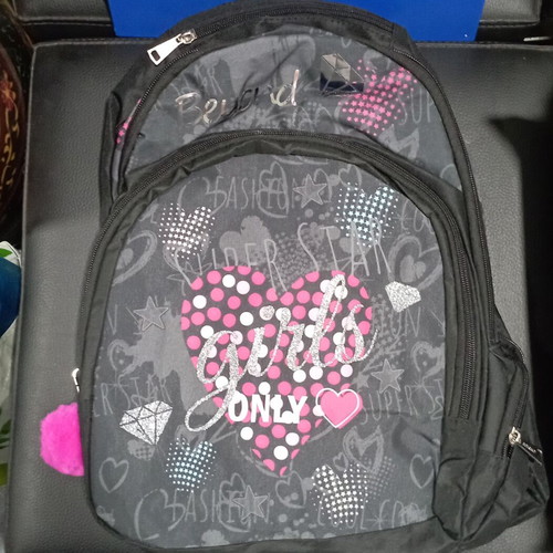 School Backpack Beyond with Anatomical Back for Girls 45cm New