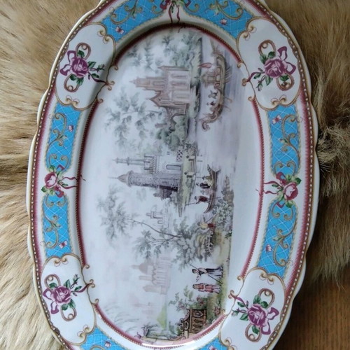 English Vintage Decorative Platters new, unique colors and style