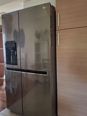 LG GSL760PZUZ ψυγείο ντουλάπα Side by Side inverter 668L σαν καινούργιο