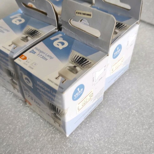 Halogen lamps warm light GU10 230volt 35w pack of 4 new