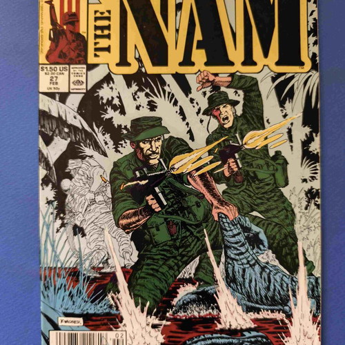 The NAM 27 comic book used, English