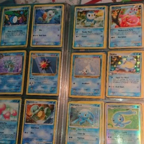 Pokemon cards like new with album and collectible value