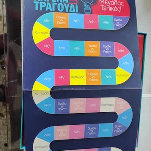 Board game Tha Peis Kai Ena Tragoudi AS used
